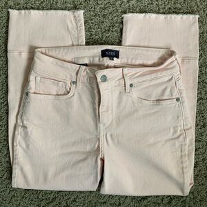 NYDJ size 4 pink straight leg denim jeans W29xL23.5